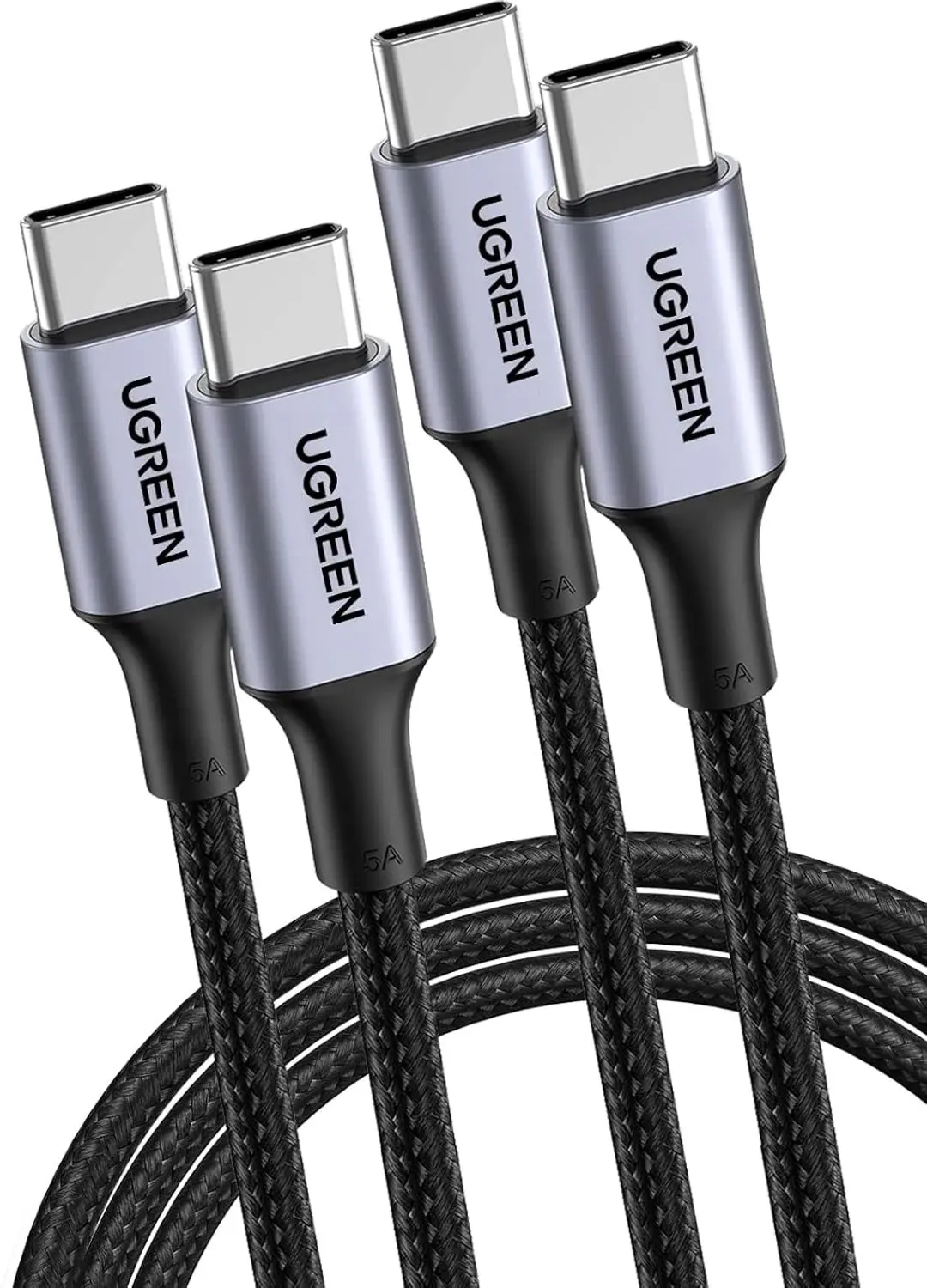 UGREEN 2-pack USB-C naar USB-C kabel 100W