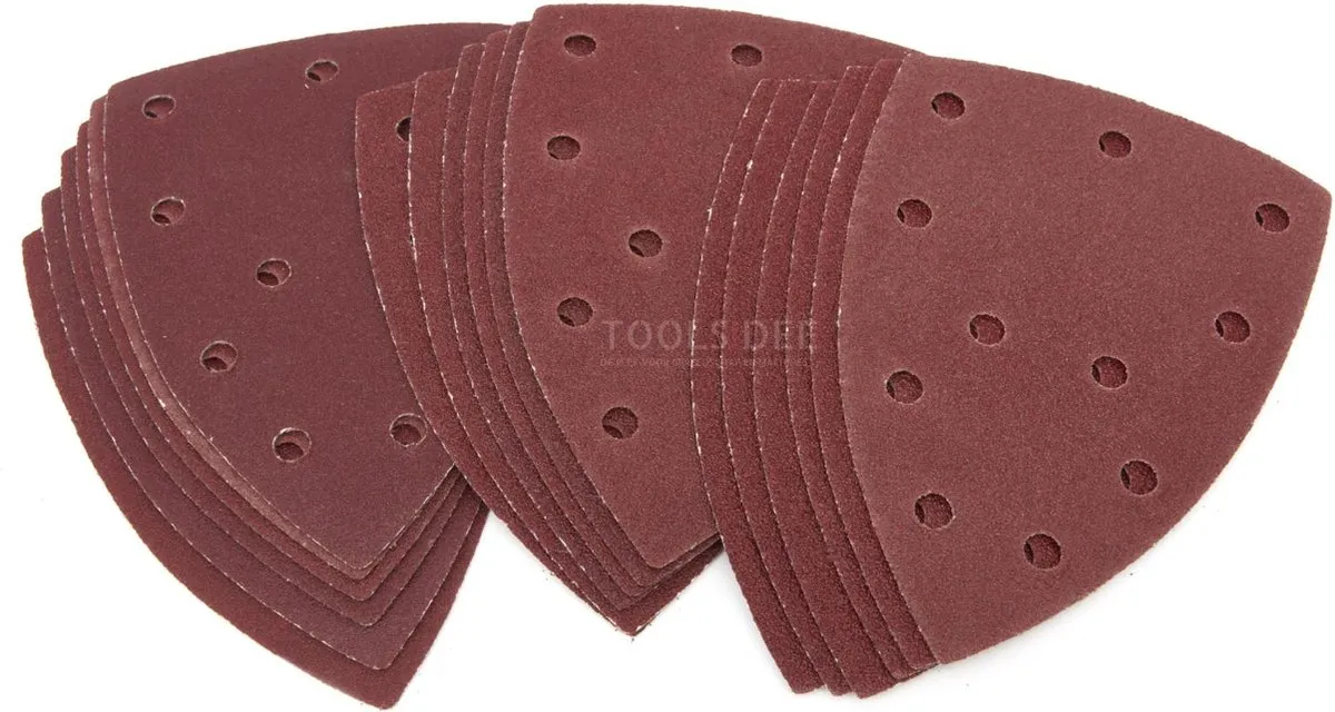 HBM Schuurpapier 18 Stuks - 100x150mm K60/K80/K120 - afbeelding 3 van 4