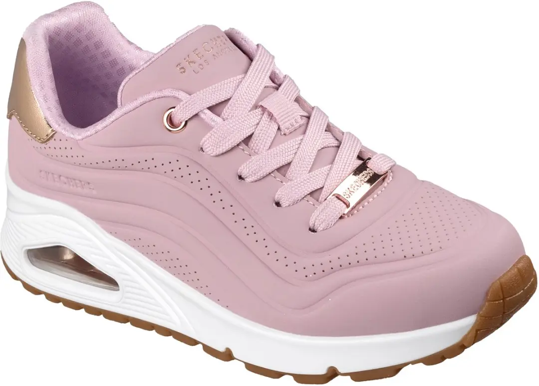 Skechers Uno Gen1 Shimmer Sneakers - Roze - afbeelding 2 van 6