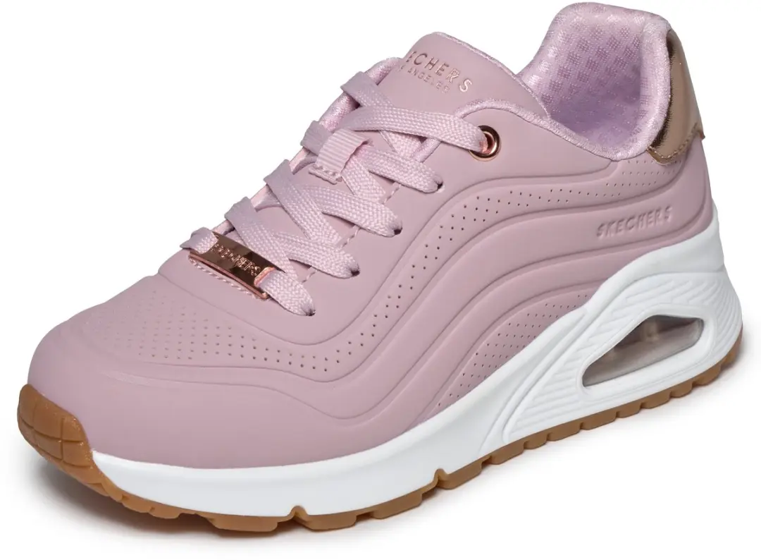 Skechers Uno Gen1 Shimmer Sneakers - Roze - afbeelding 6 van 6