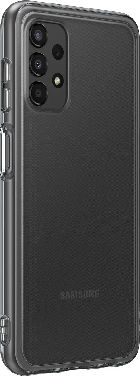 Samsung Galaxy A13 Soft Clear Hoesje - Zwart