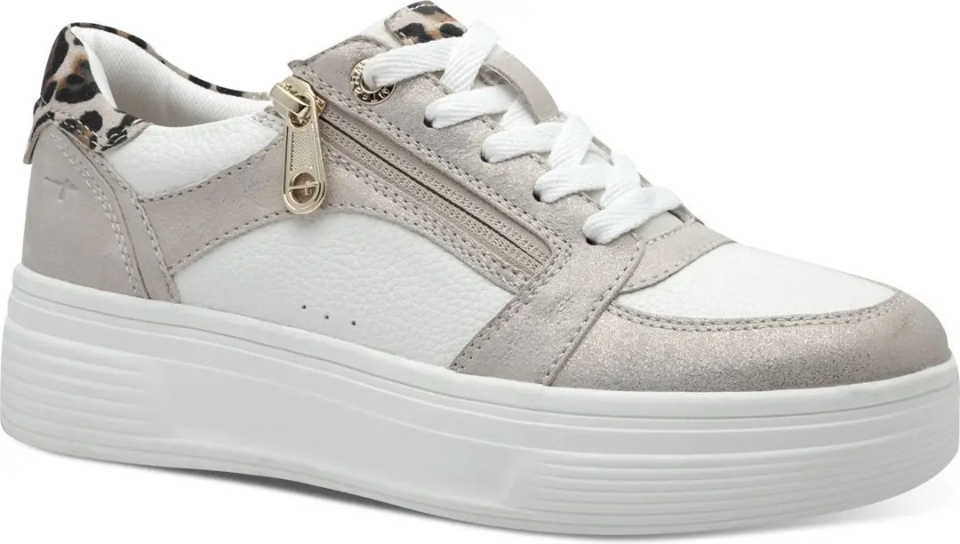 Tamaris WIDE FIT Dames Sneaker 8-83715-44 490 Wide Fit Maat: 36 EU