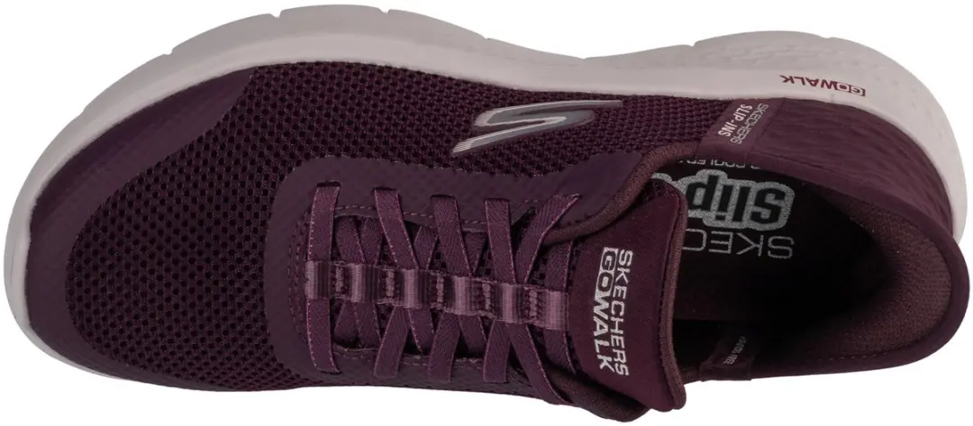 Skechers Go Walk Flex Slip-Ins 124836 - Kastanjebruin - afbeelding 3 van 5