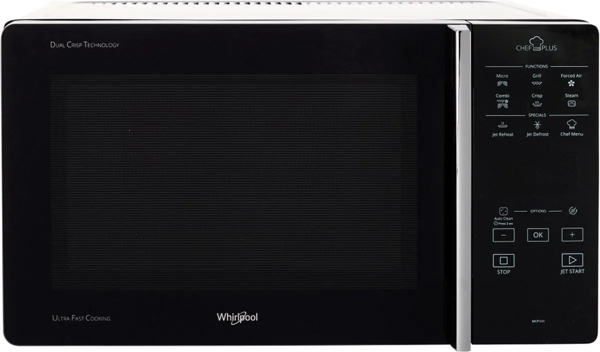 Whirlpool MCP 349 BL Combi Magnetron 800W - Zwart