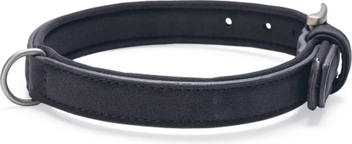 Beeztees Balacron Ax Halsband Hond - Zwart - 31-39cm x 20mm