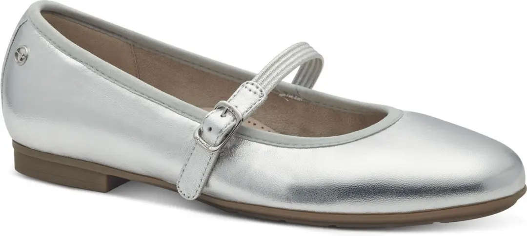 Tamaris WIDE FIT Dames Ballerina 8-82107-44 941 H-breedte Maat: 38 EU