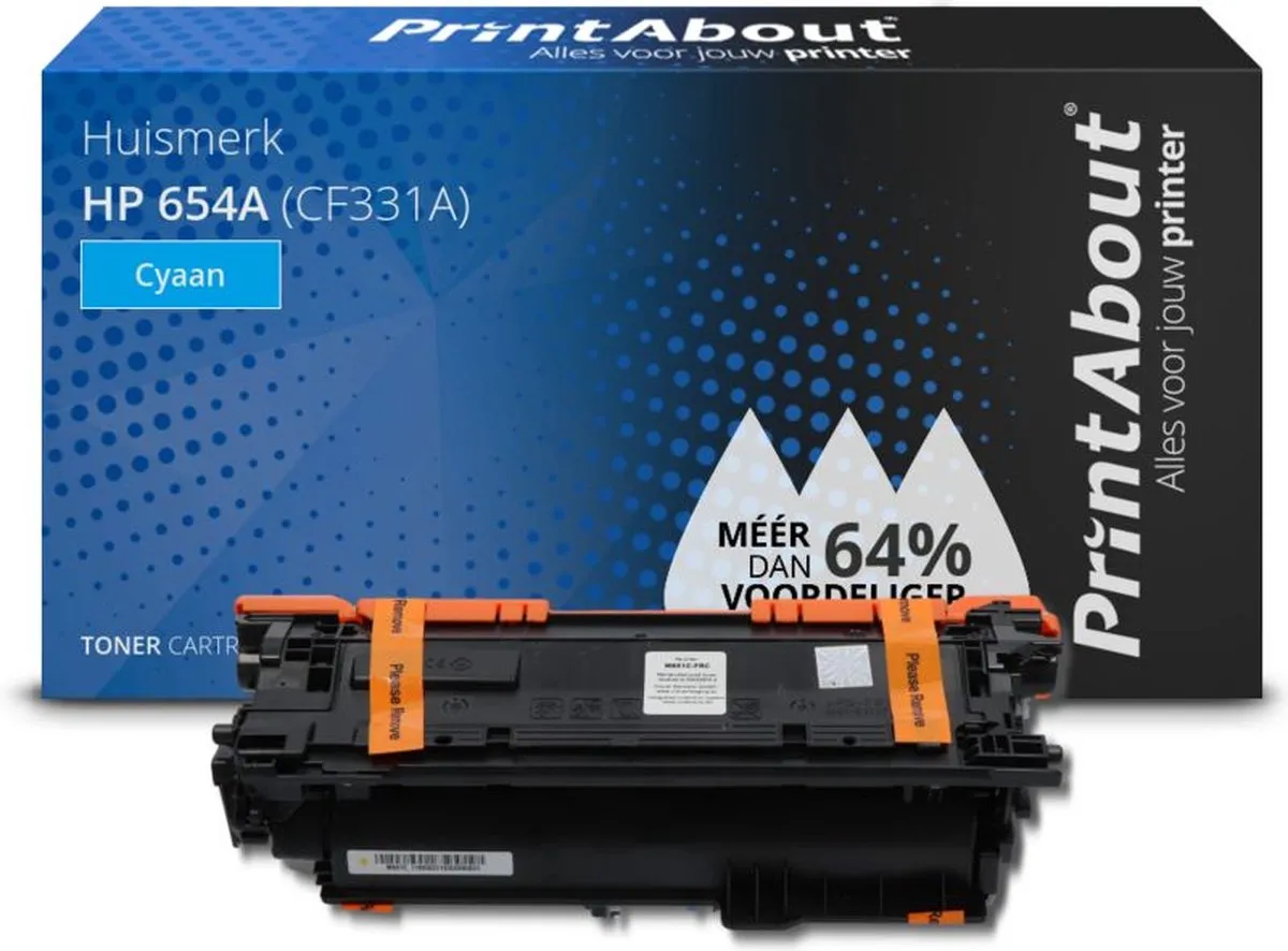 PrintAbout CF331A-PA Toner Cyaan - 22.500 pagina's