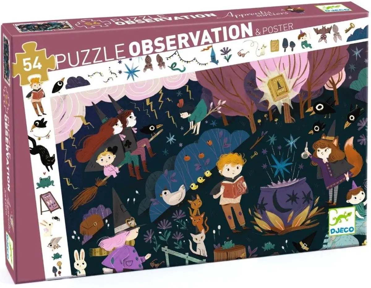 Djeco Sorcerers' Apprentices Puzzel