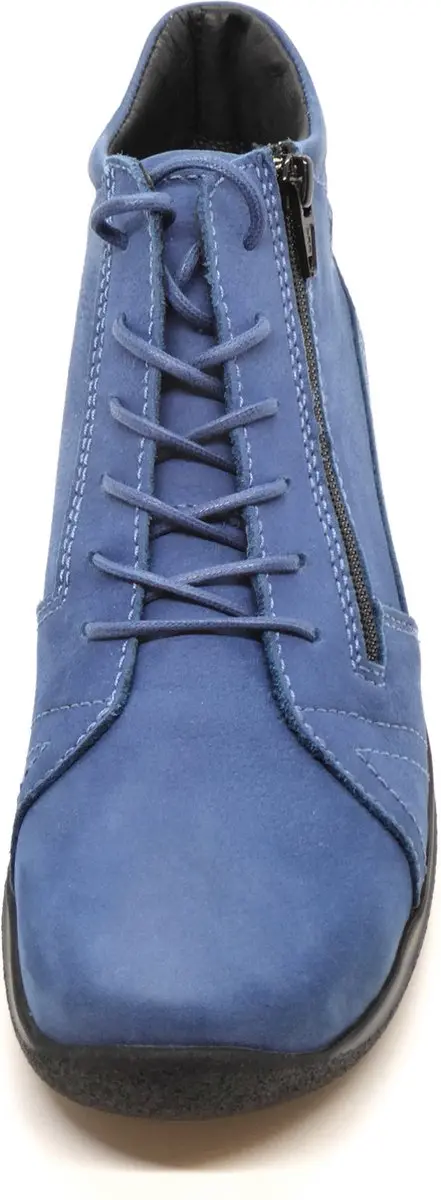 Wolky Why Veterschoenen Hoog - Licht Blauw - Maat 42 - afbeelding 4 van 6
