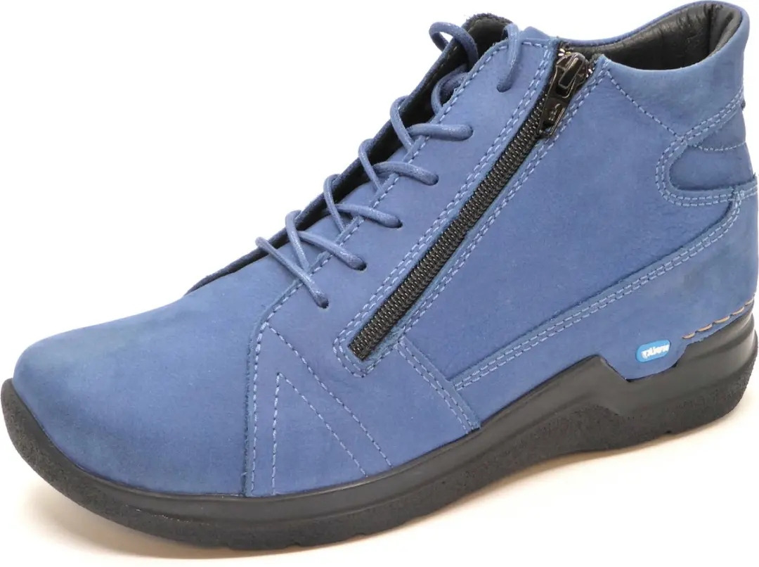 Wolky Why Veterschoenen Hoog - Licht Blauw - Maat 42 - afbeelding 3 van 6
