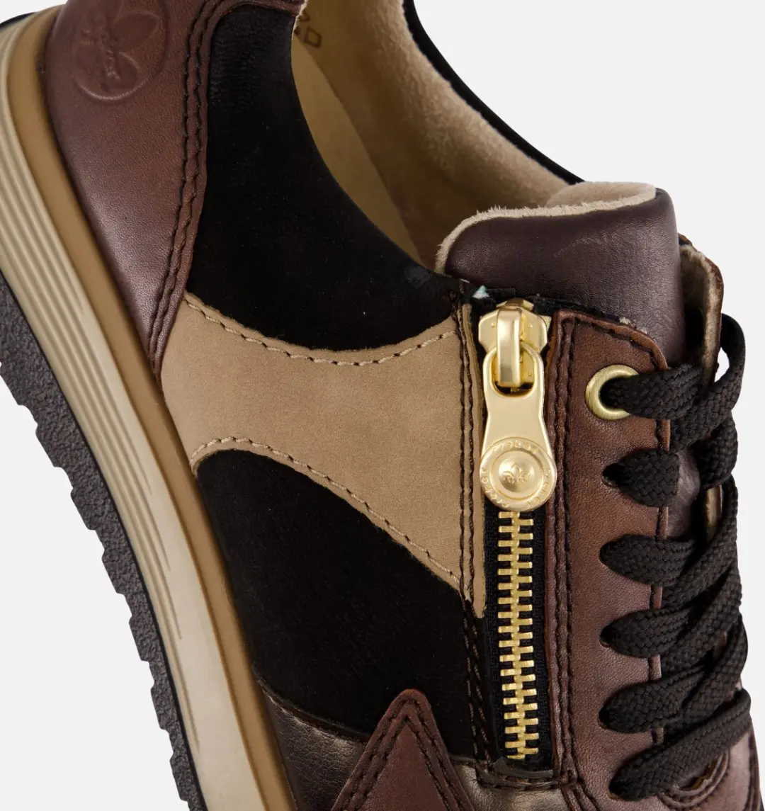 Rieker 49010 Sneakers - Bruin - Maat 41 - afbeelding 6 van 6