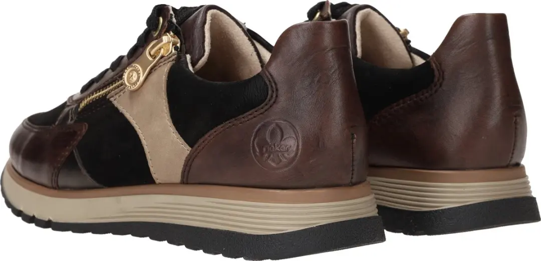 Rieker 49010 Sneakers - Bruin - Maat 41 - afbeelding 3 van 6
