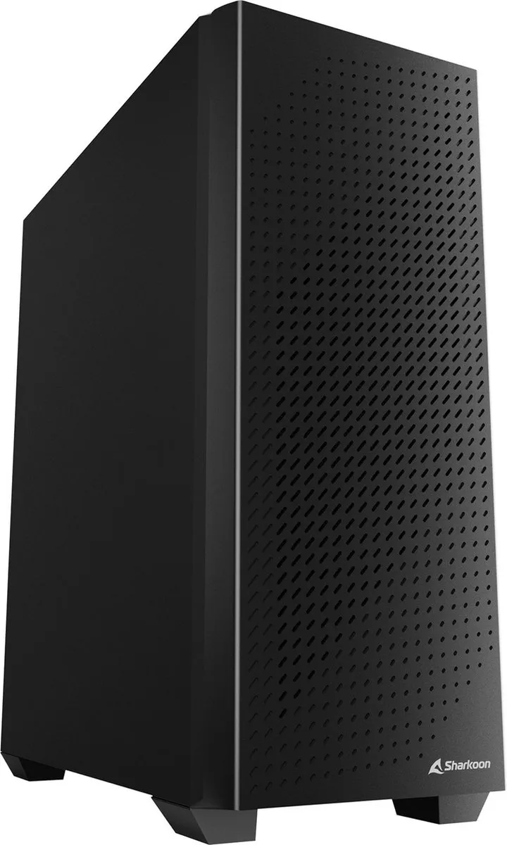 Sharkoon VS9 Midi Tower - 3 Ventilatoren - Zwart