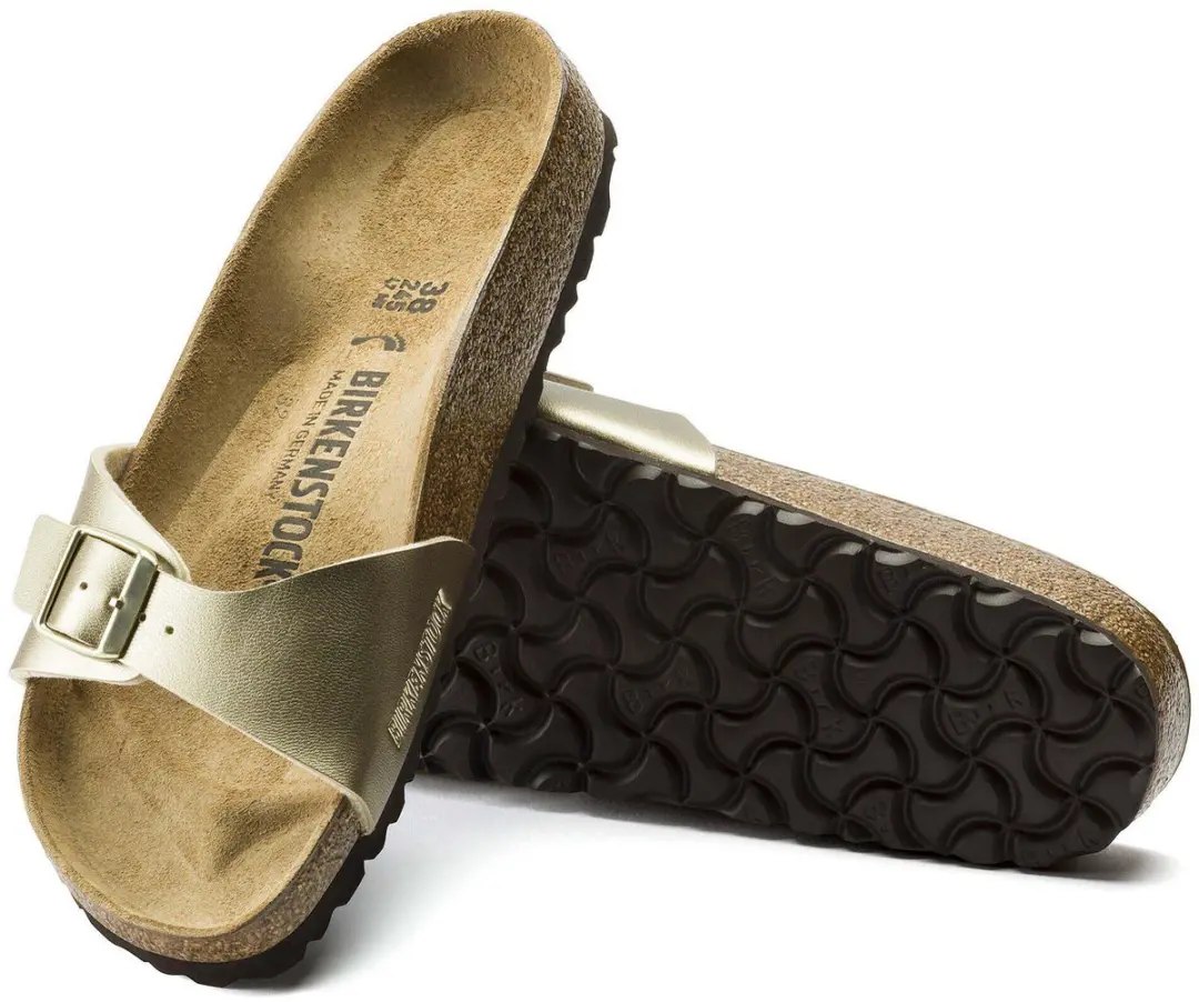 Birkenstock Madrid Slides Goud - 41 - afbeelding 6 van 6