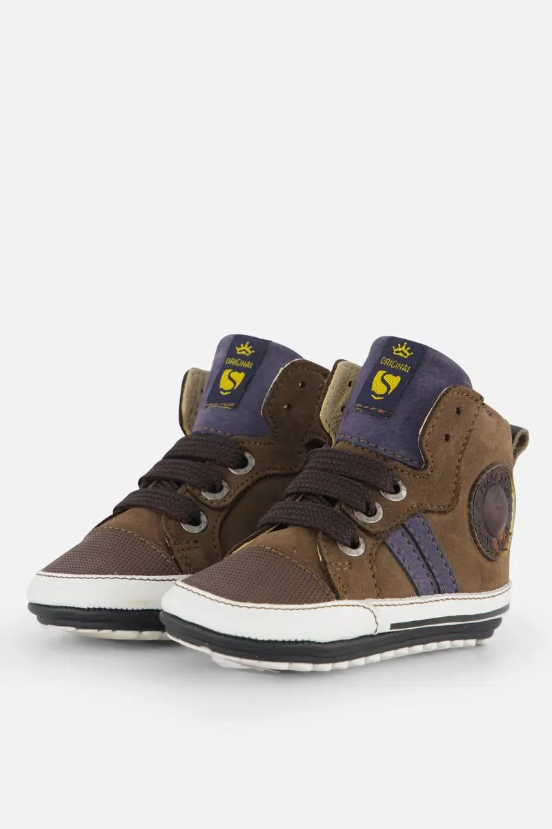 Shoesme BABY-PROOF® Babyschoenen groen Leer