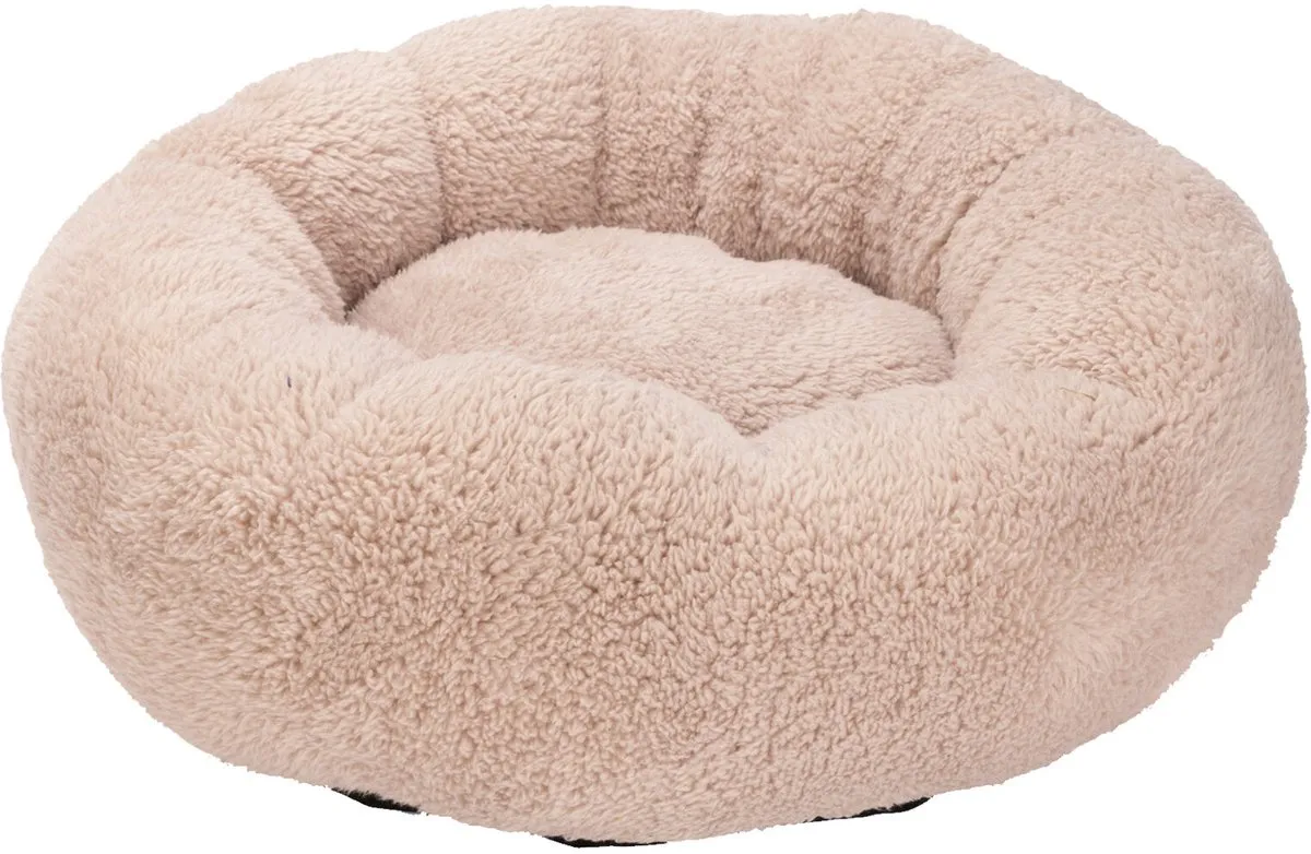 Beeztees Kavi - Kattenmand - Pluche - Beige - 45x45x15 cm