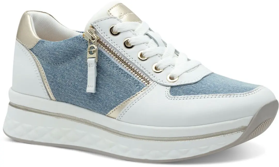 Tamaris WIDE FIT Dames Sneaker 8-83722-44 812 Wide Fit Maat: 37 EU