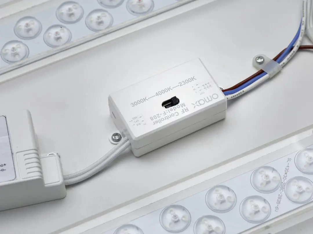 Trio Waco LED Plafondlamp - Ø49,5cm Wit - afbeelding 4 van 6