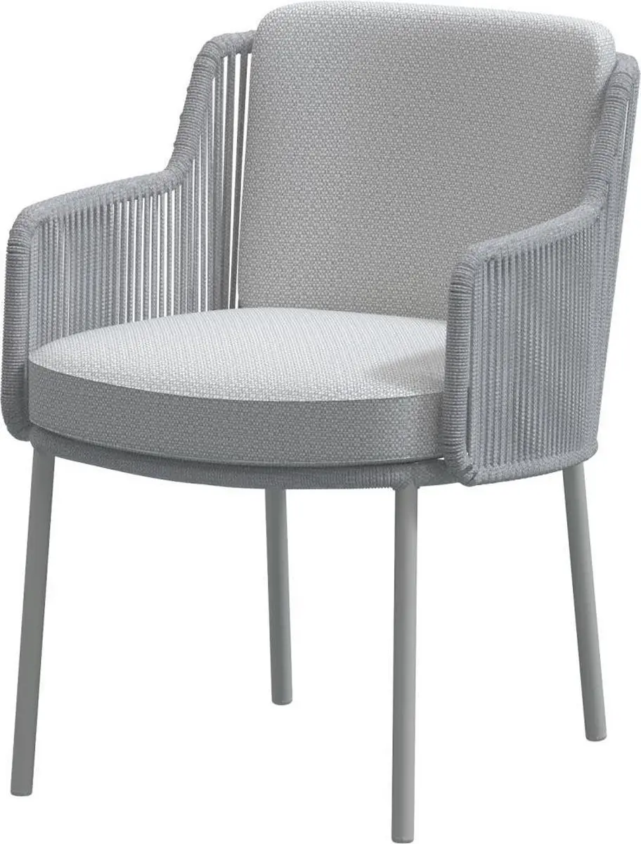 4 Seasons Outdoor Bernini Armstoel Frozen - Grijs-antraciet - afbeelding 2 van 4