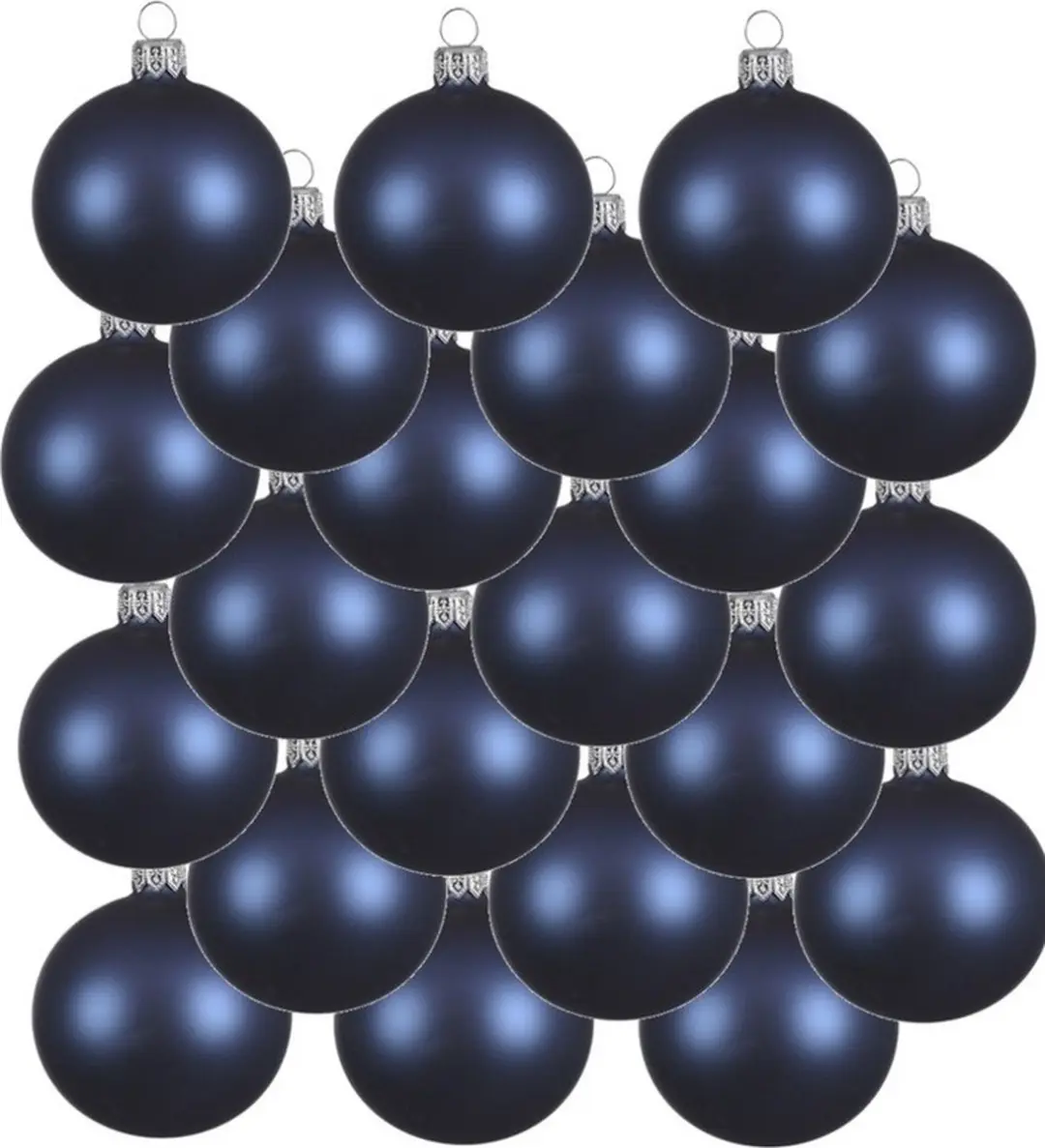 Decoris Christmas Night Blue Glass