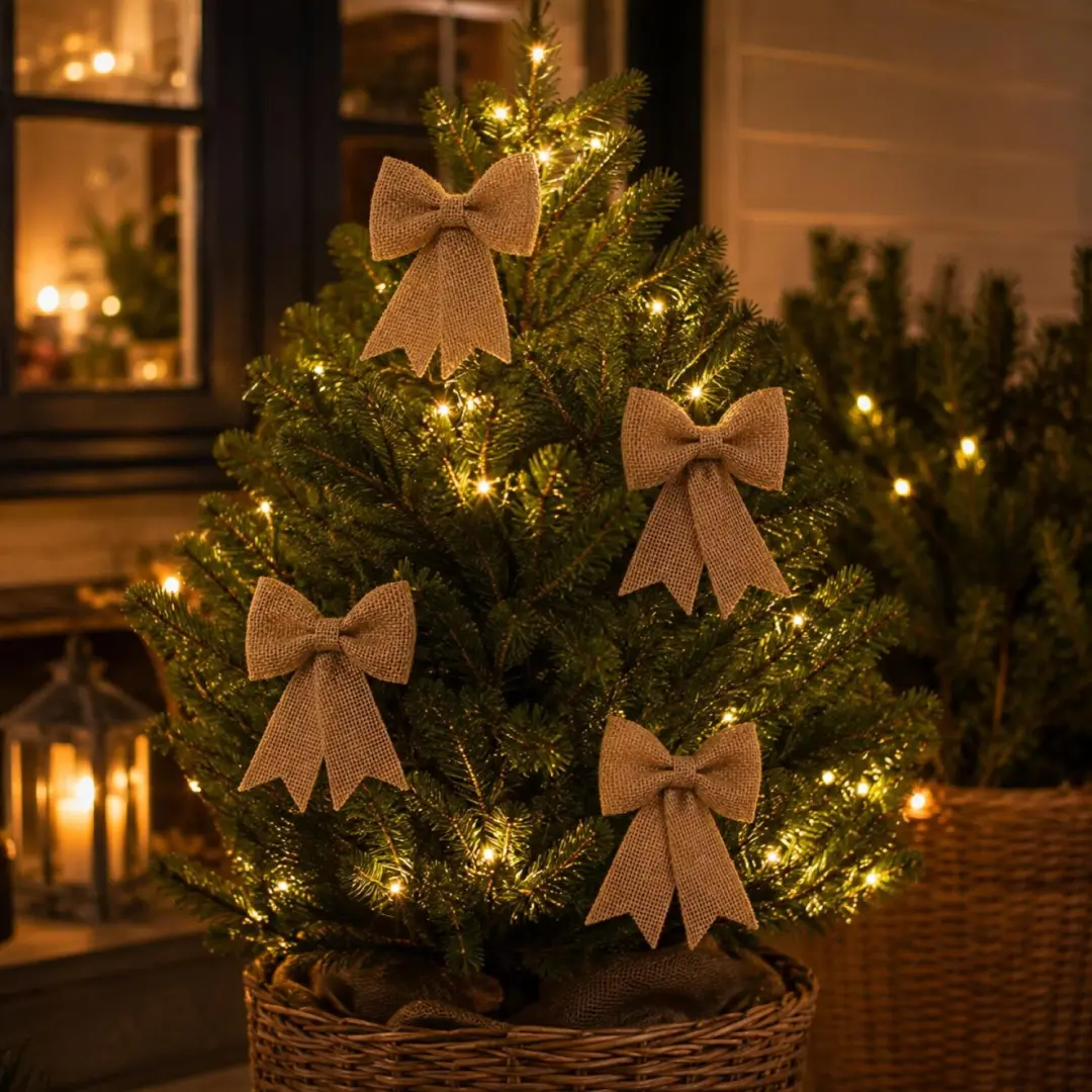 Decoris Kerst decoratie strikjes