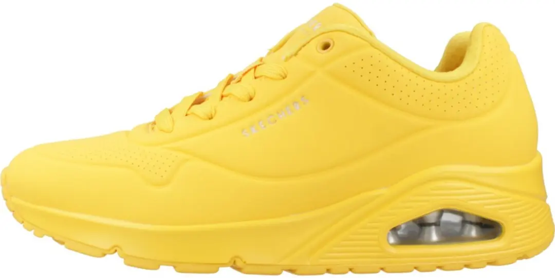 Skechers Uno Stand Op Lucht Sneaker - Geel - afbeelding 2 van 6