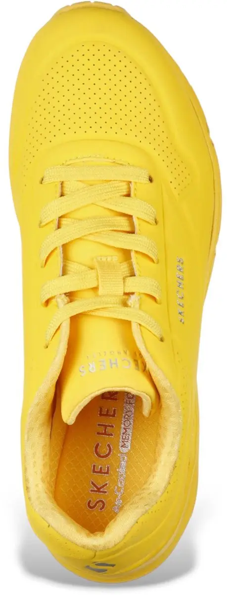Skechers Uno Stand Op Lucht Sneaker - Geel - afbeelding 5 van 6