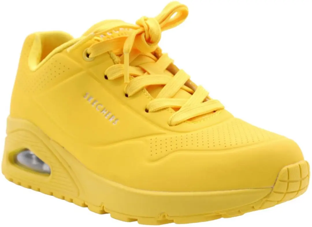 Skechers Uno Stand Op Lucht Sneaker - Geel - afbeelding 3 van 6