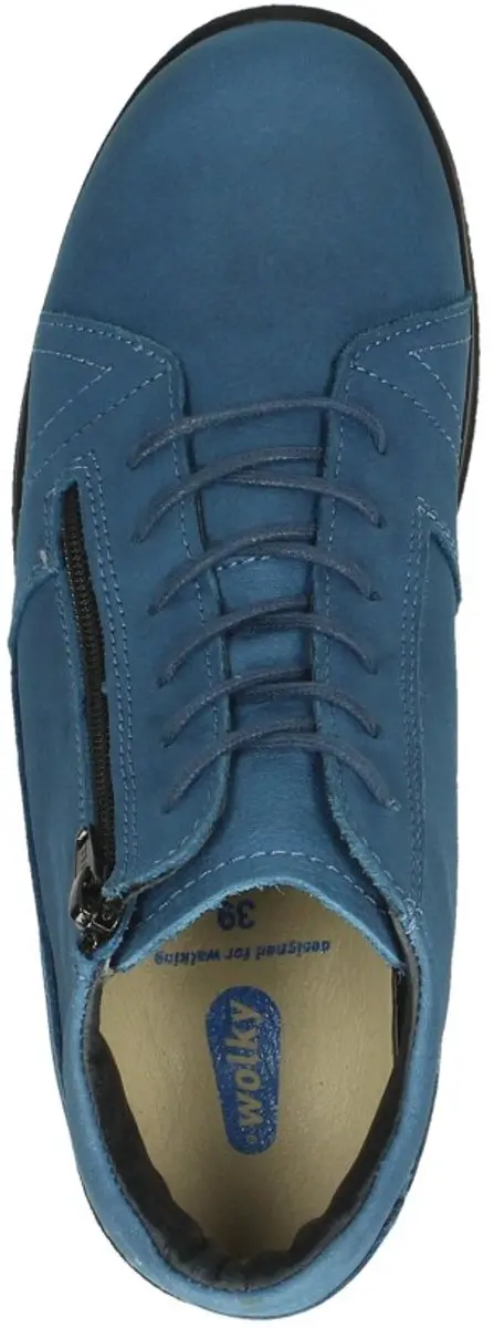 Wolky Why Veterschoenen Dames - Blauw - Maat 37 - afbeelding 4 van 6