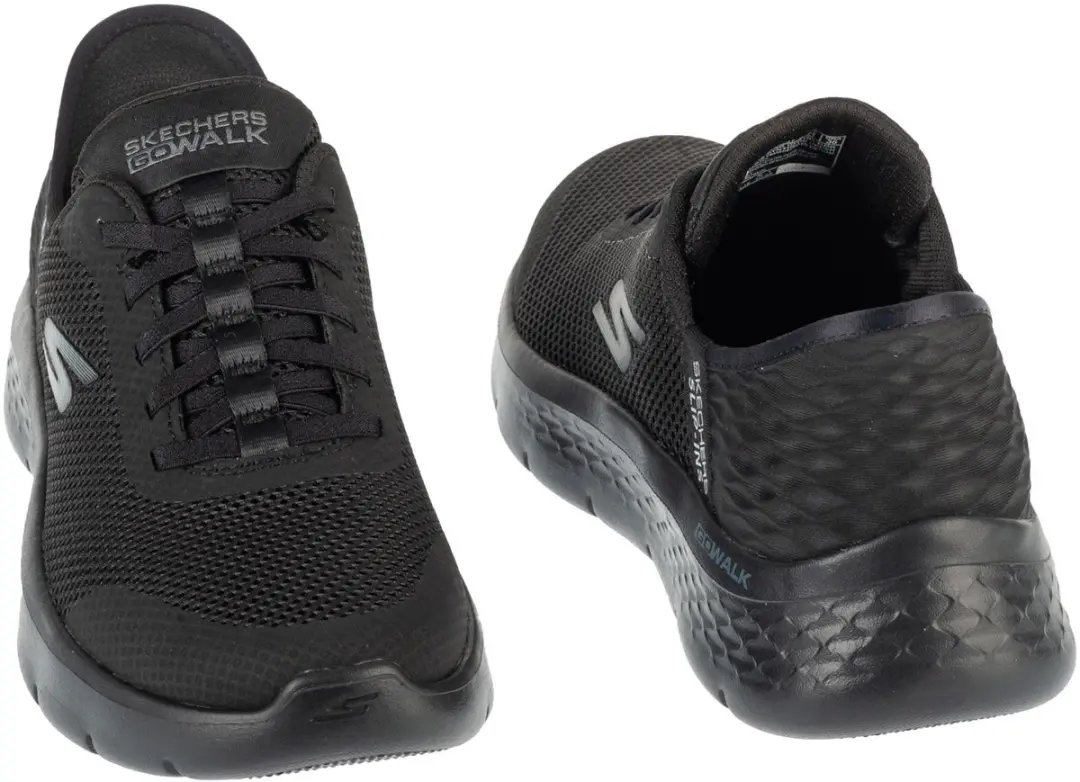 Skechers Go Walk Flex 124836-BBK Sneakers - Zwart - afbeelding 5 van 5