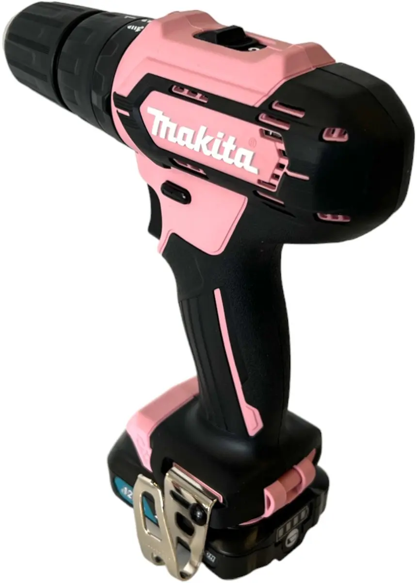 Makita HP333DSAP Klopboormachine 12V - 20 standen - 2000mAh - Roze - afbeelding 6 van 6