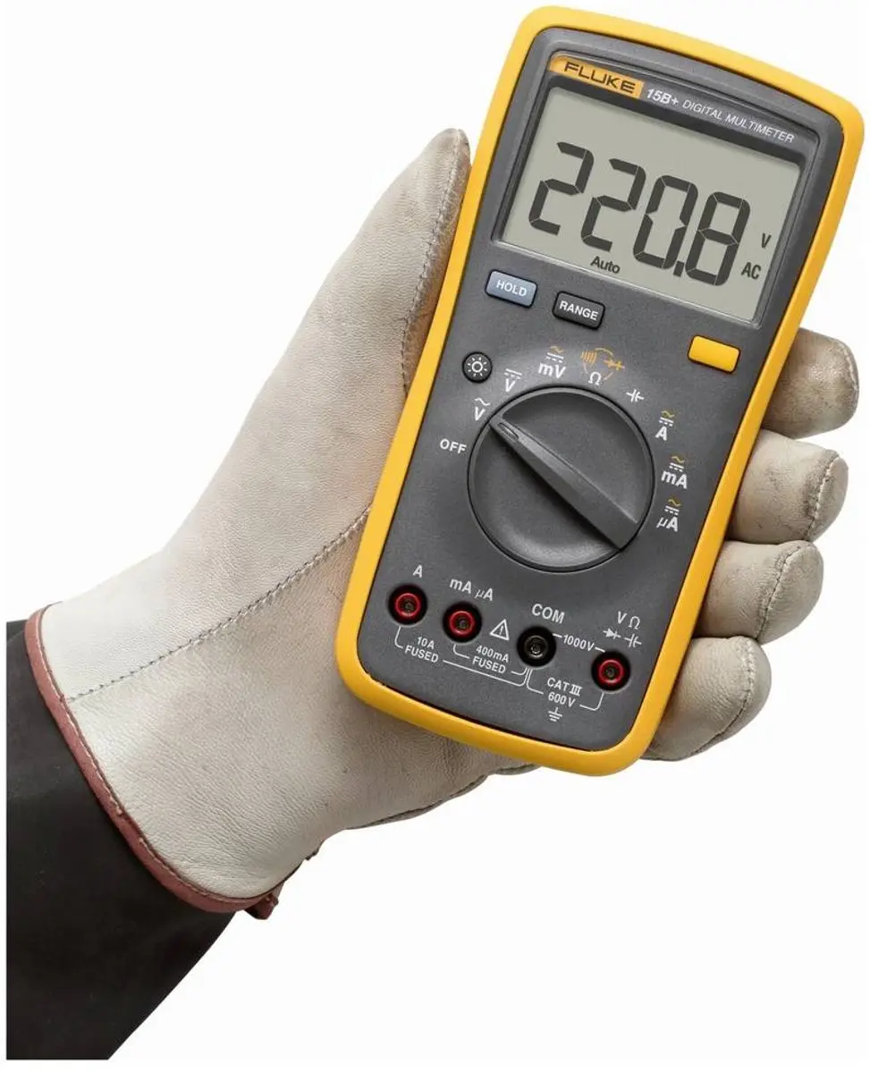 Fluke 15B+ Multimeter - 4000 Counts - afbeelding 3 van 4