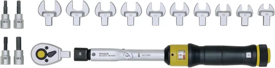 Proxxon MicroClick MC 60-Multi 23341 Momentsleutel 12-60 Nm - afbeelding 2 van 3