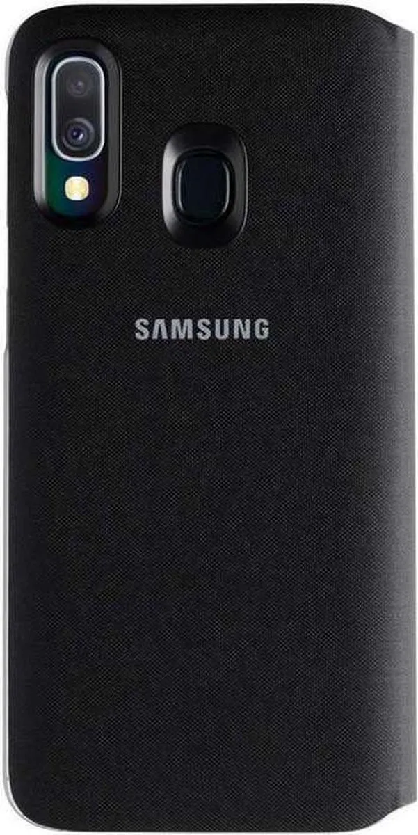 Samsung Galaxy A40 Wallet Case - Zwart EF-WA405PBEGWW