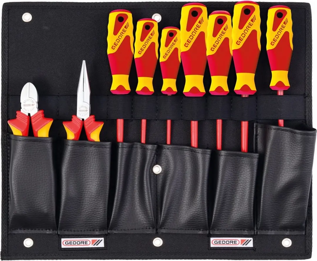 Gedore S 1100 W-002 VDE Gereedschapsset 9-delig