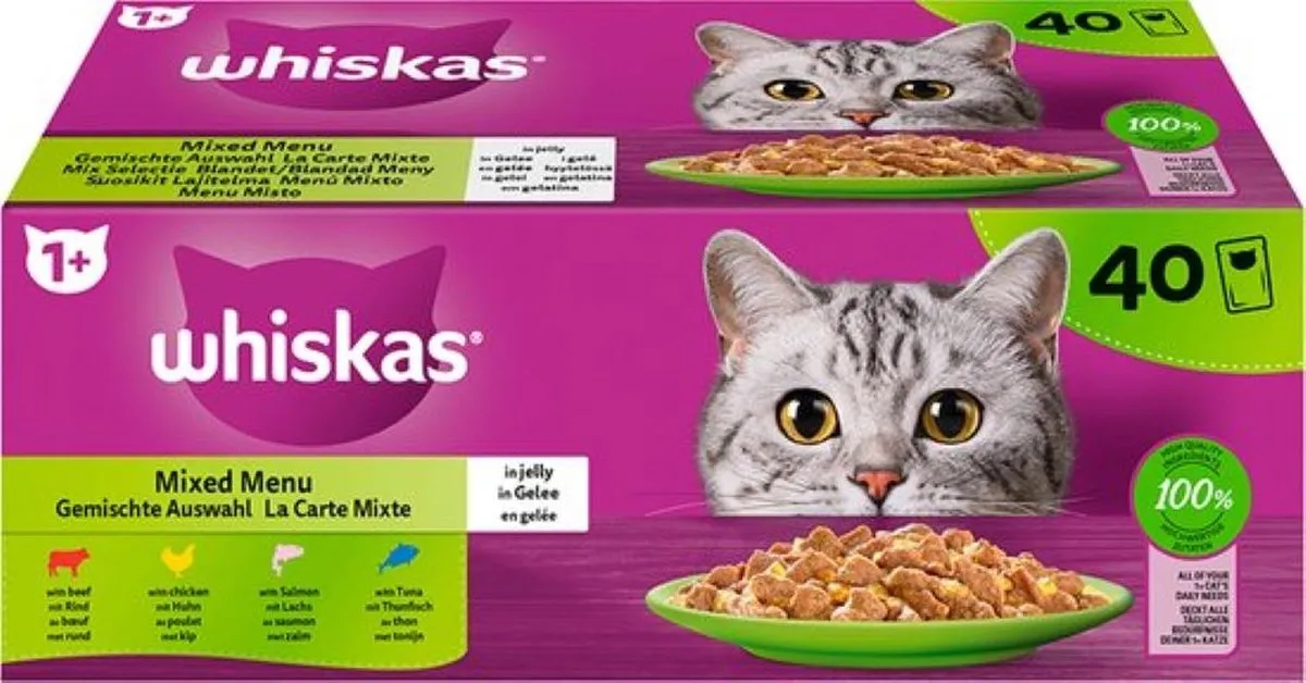 Whiskas Mix Gelei 1+ Pouch