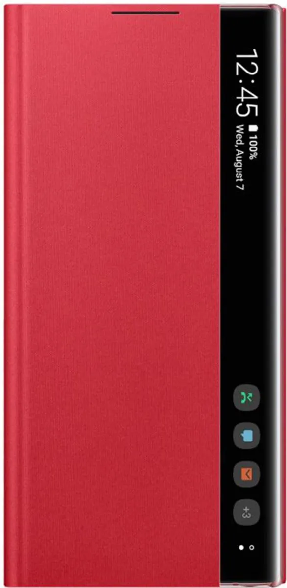 Samsung Galaxy Note 10 Clear View Hoes - Rood EF-ZN970CREGWW