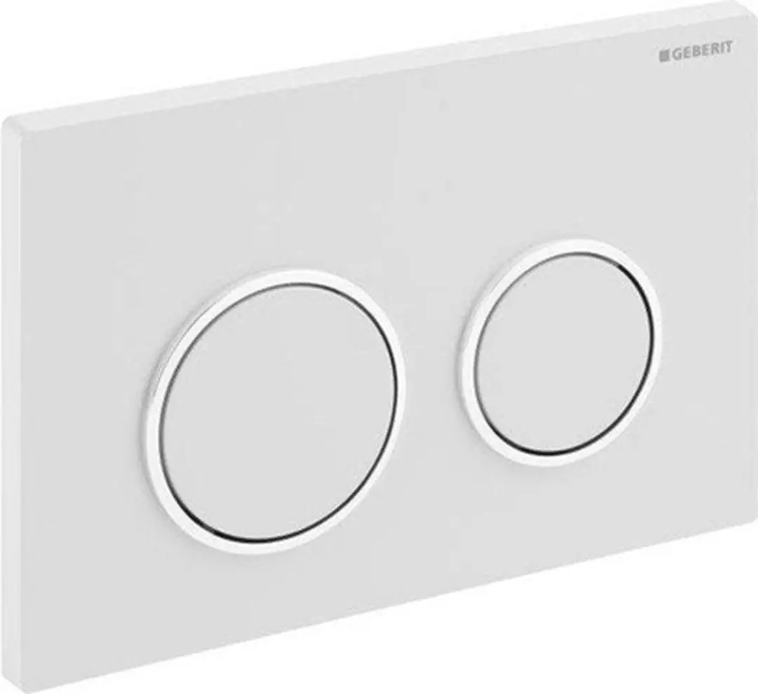 Geberit Kappa 21 Bedieningspaneel - Wit Glans - afbeelding 2 van 4
