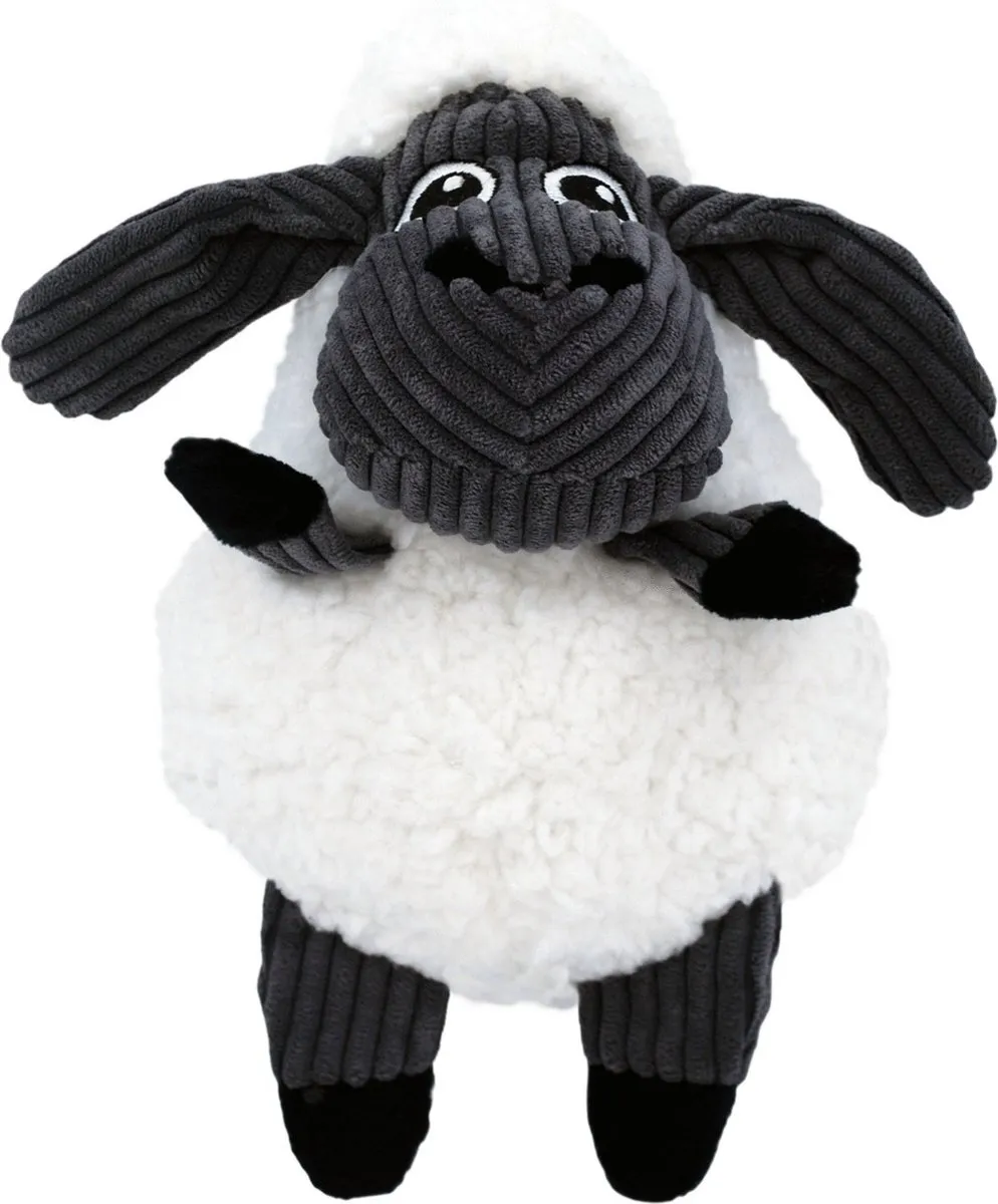 KONG Sherps Floofs Big Sheep Pluche Hondenspeeltje - Wit - afbeelding 6 van 6