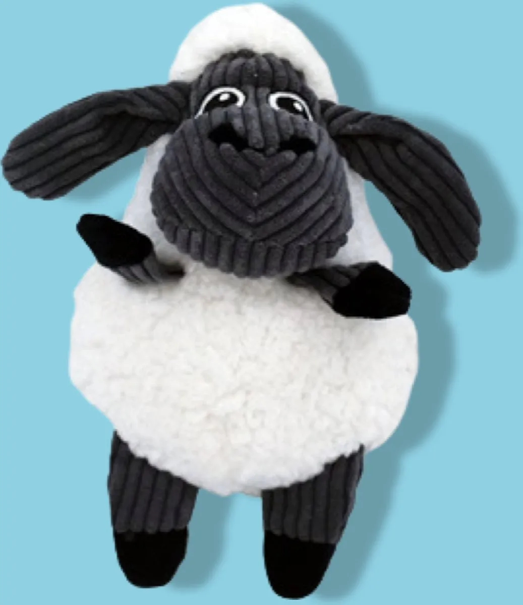 KONG Sherps Floofs Big Sheep Pluche Hondenspeeltje - Wit
