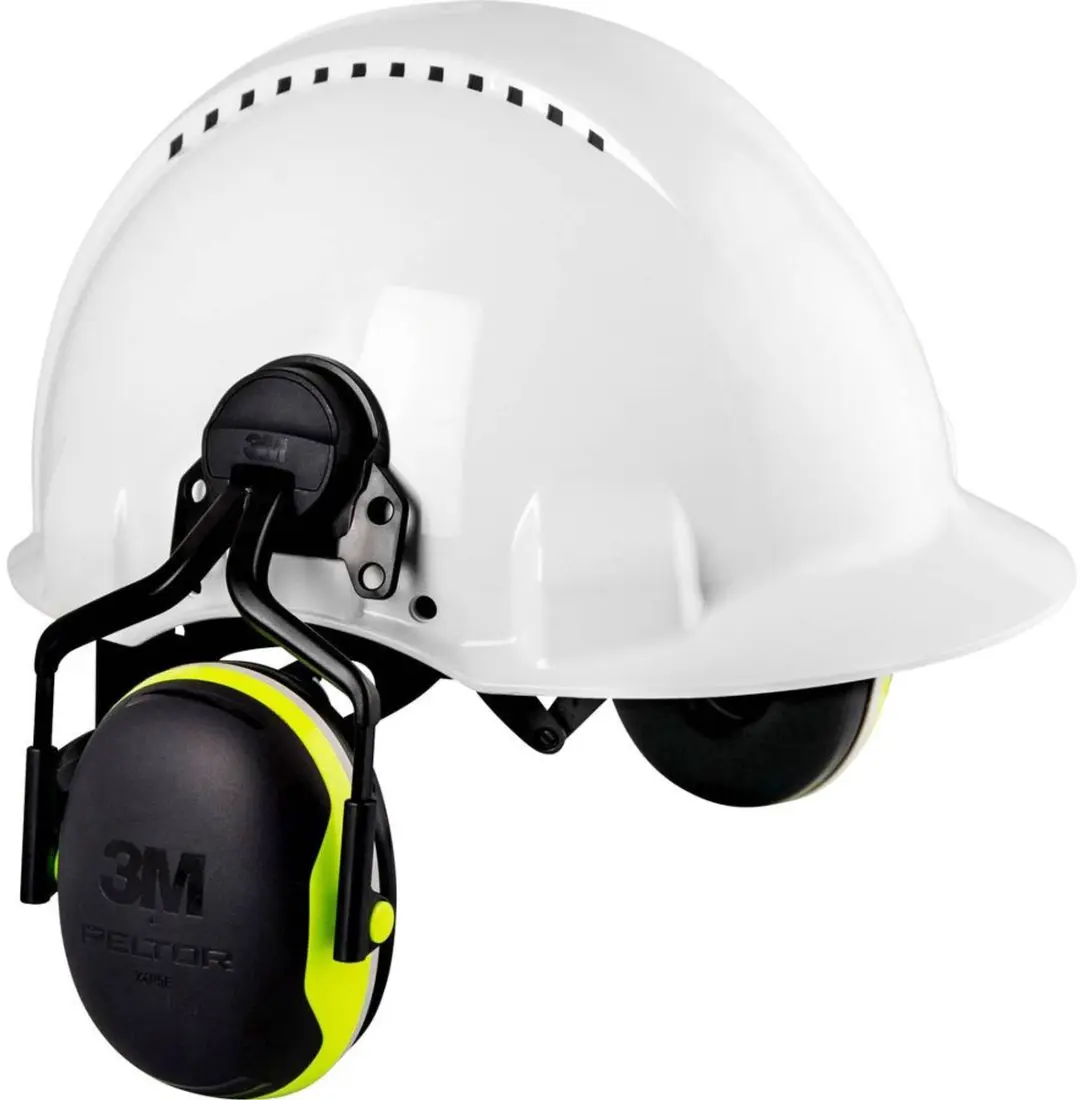 3M Peltor X4P3E Oorkap 32dB - Geel/Zwart - afbeelding 5 van 6