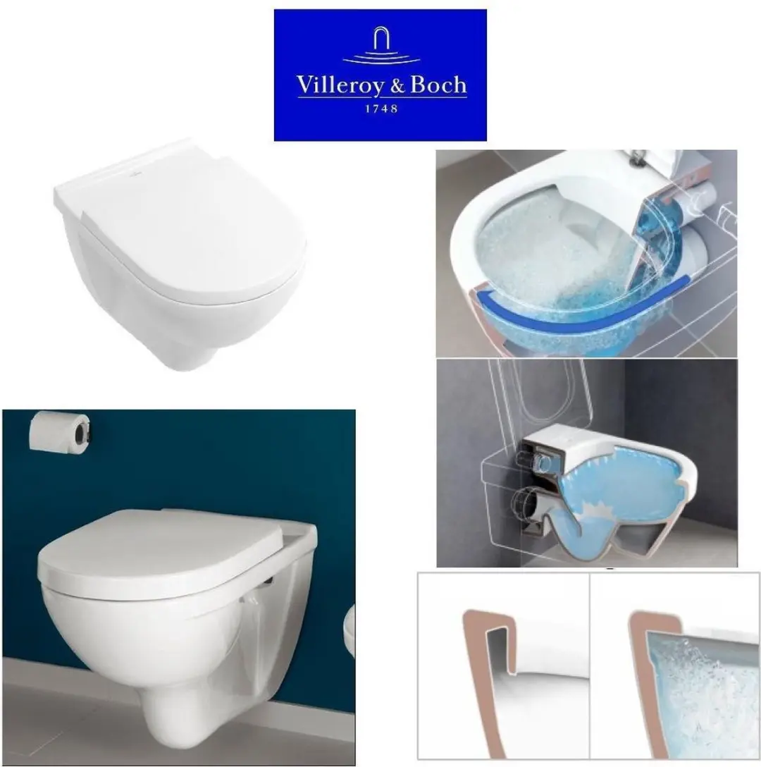 Villeroy & Boch O.Novo Toiletcombinatie DirectFlush Wit