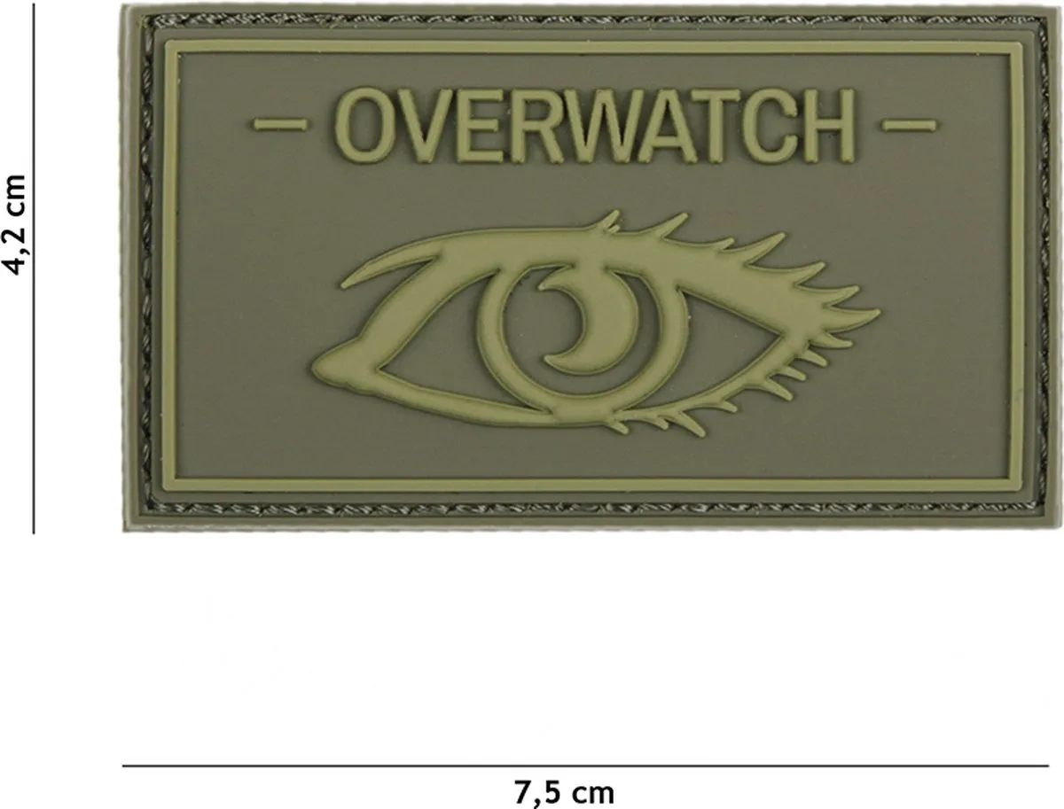 101 Inc Embleem 3D PVC Overwatch
