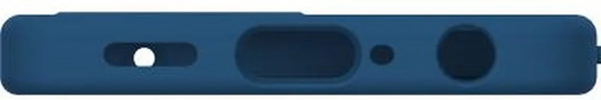 OPPO A77 Harde Siliconen Hoes - Blauw