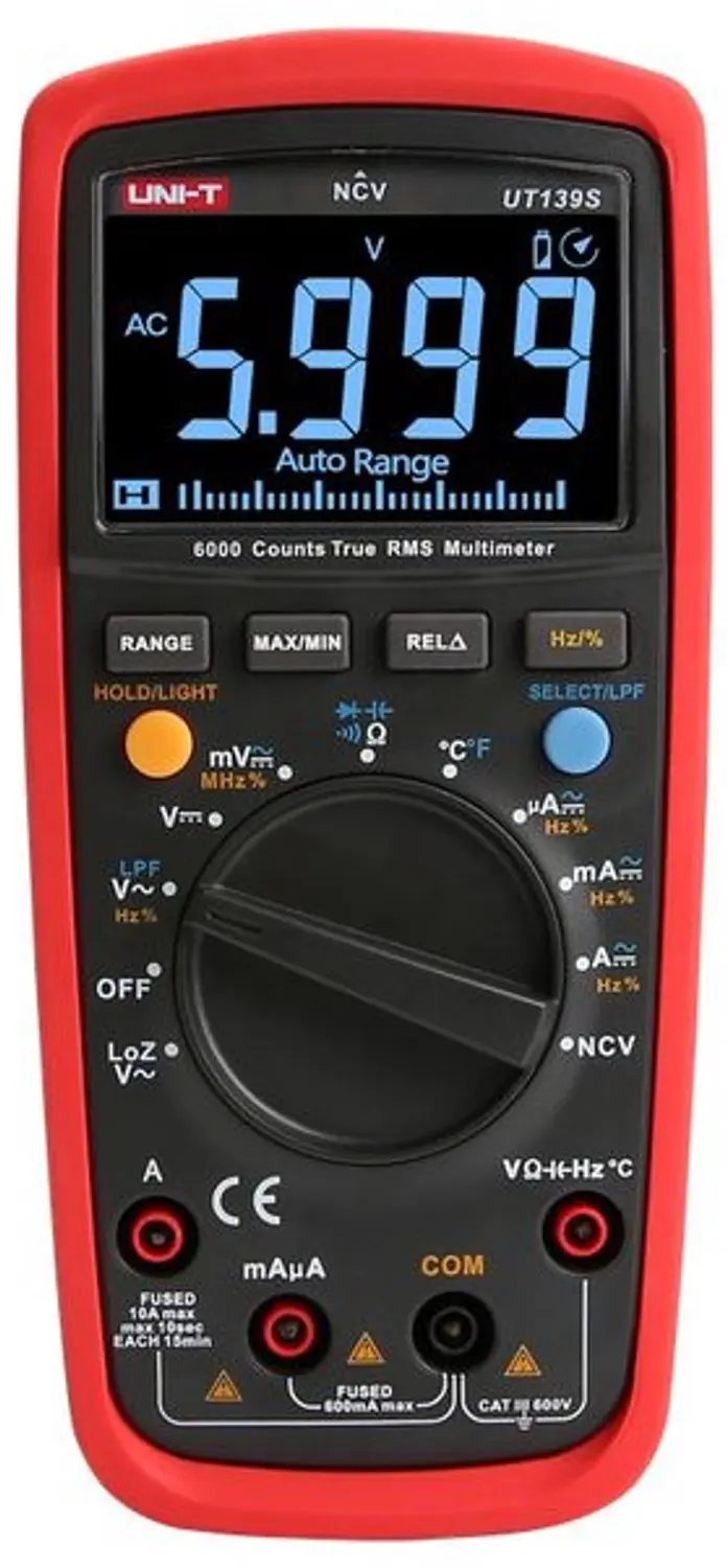 UNI-T UT139S True RMS Digitale Multimeter