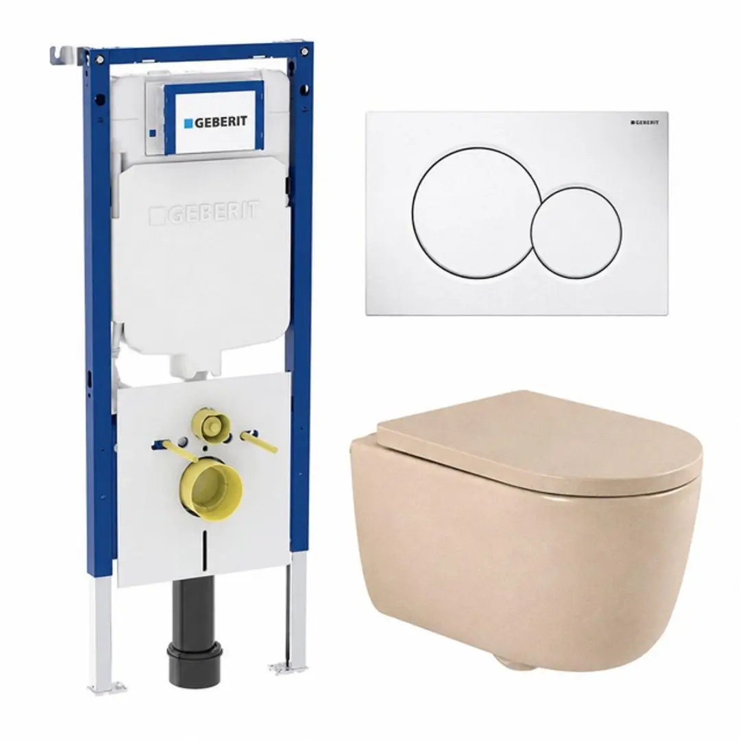 QeramiQ Dely Swirl Toiletset