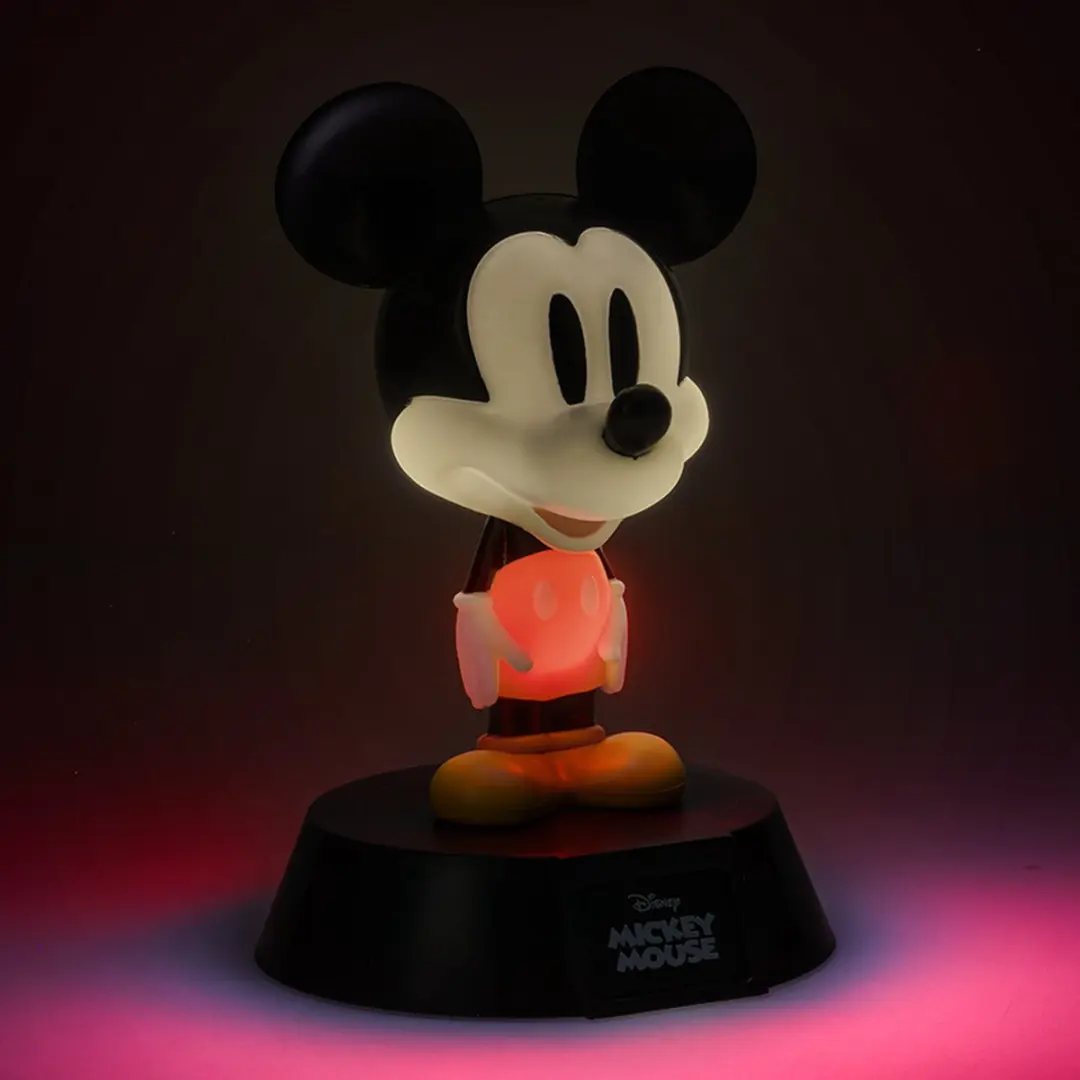 Paladone Mickey Mouse Icoonlamp - Rood - afbeelding 6 van 6