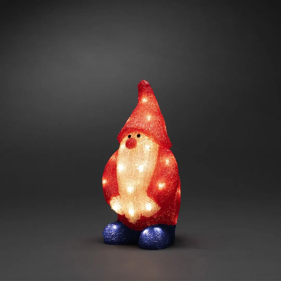 Konstsmide Kerstman Acryl 36cm - 32 Warmwit - afbeelding 4 van 5