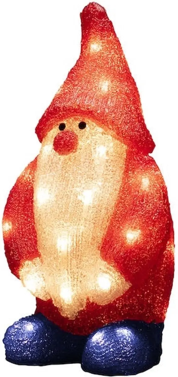 Konstsmide Kerstman Acryl 36cm - 32 Warmwit - afbeelding 2 van 5