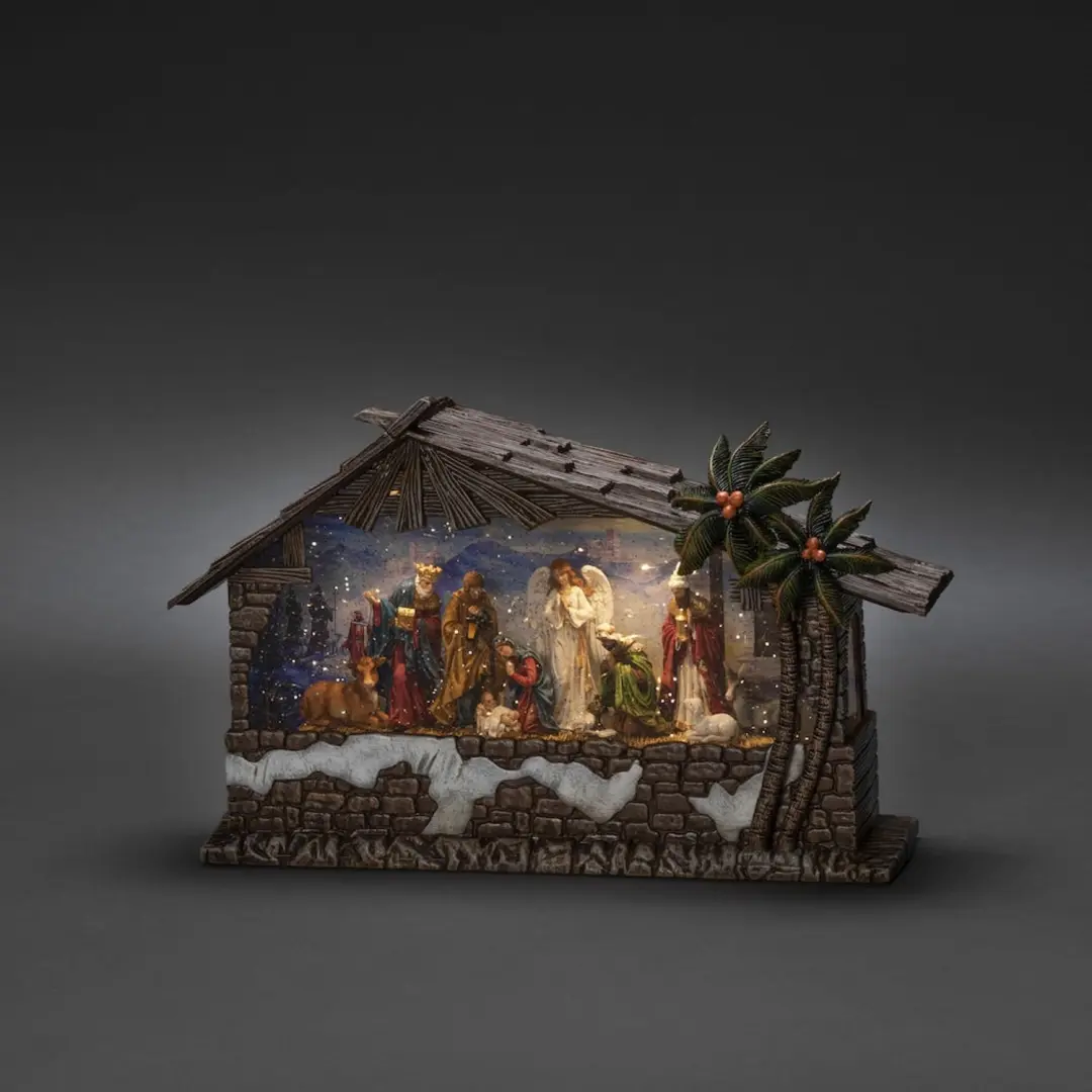 Konstsmide LED Kerststal met Timer - afbeelding 4 van 6